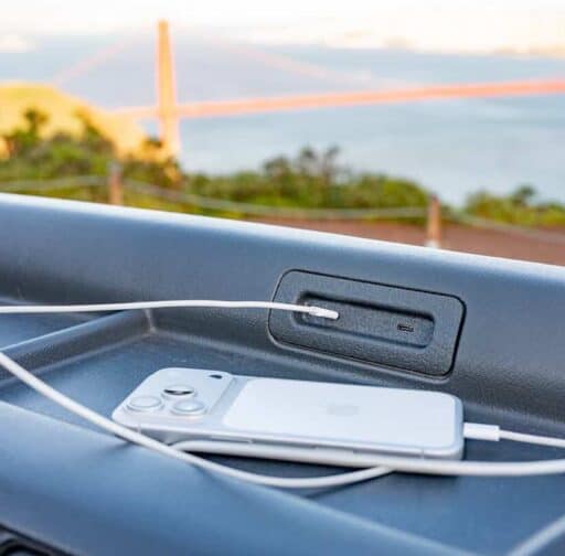 Enhanced USB-C Dashboard Upgrade for Honda Acty FENNEC with dual 60W charging ports. Perfect for seamless device charging and modernizing your vehicle's dashboard.